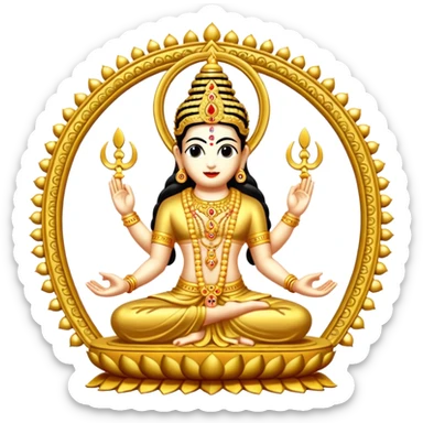 Venkateshwara swamy namam sticker