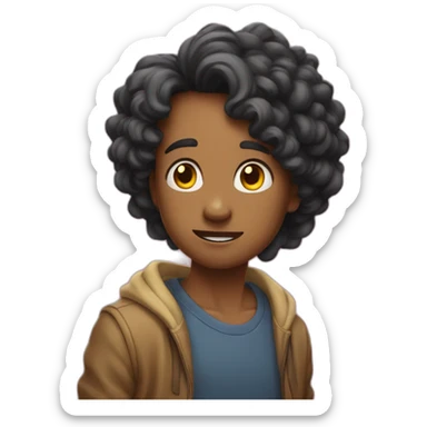 heart stomping sticker