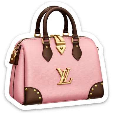 louis vuitton pink sticker