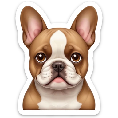 Bulldog frances  sticker