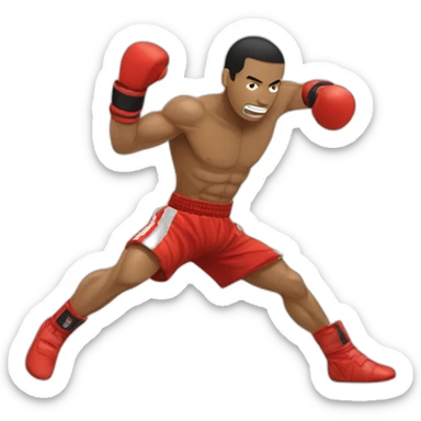 Muay Thai sticker