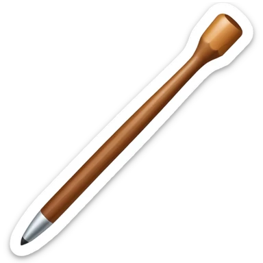 tapered stick sticker