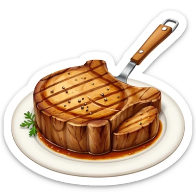 veal chops sticker