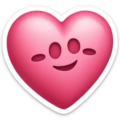 Heart with the letter J inside sticker