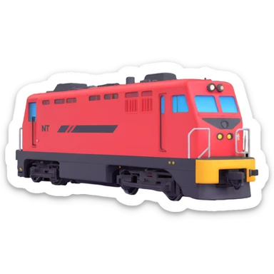 Njt electric locomotive sticker