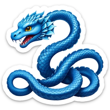 Blue Hydra sticker