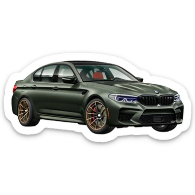 Bmw M5 cs sticker