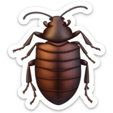 french bedbug sticker
