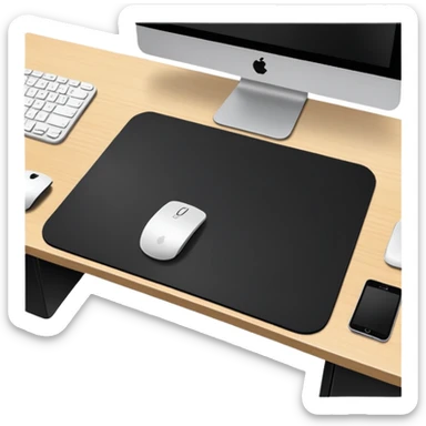 desk mouse pad sticker