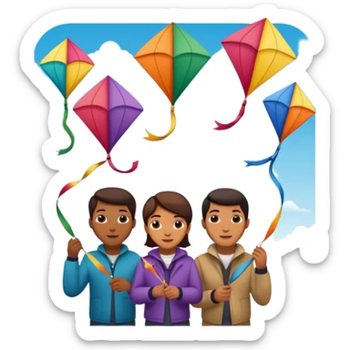 Kite Makers sticker