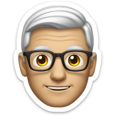 tim cook with a macbook pro sticker