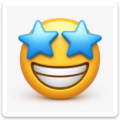 Convert the uploaded image into a 3D Apple-style emoji — preserve the key shapes, colors, and overall composition of the original image. Simplify the forms into clean, rounded cartoon-style elements while keeping the subject recognizable. Apply glossy textures, soft lighting, smooth shading, and render everything in Apple emoji style on a clean white background

 sticker