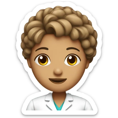 a nurse who gives injections sticker