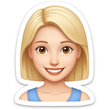 Creando girl sticker