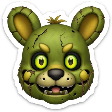 Fnaf springtrap  sticker