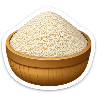 Riso basmati sticker