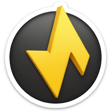 yellow backward arrow circle sticker