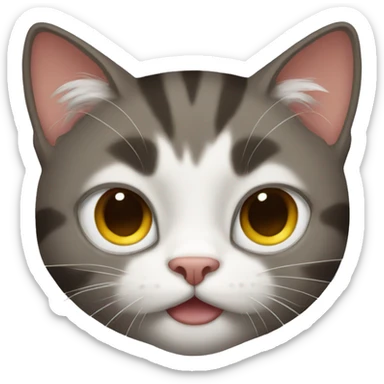 Cat called Tony sticker