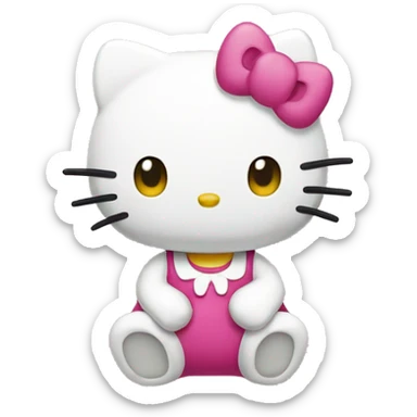 Hello kitty  sticker