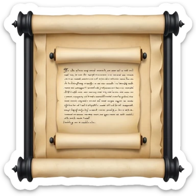 The list of grievances the people of America had with King George III, about how he stripped them of their rights.
 sticker