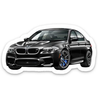 Bmw m5 sticker