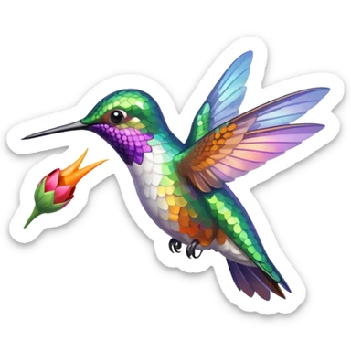 To feed on nectar sticker