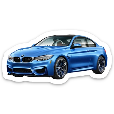 Bmw m4 sticker