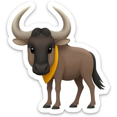 Lawyer Wildebeest sticker
