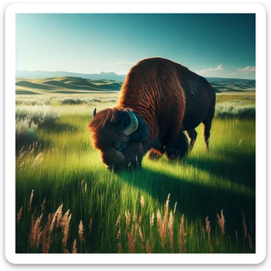 Buffalo sticker