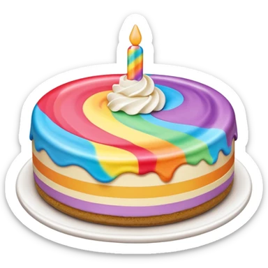 Paddlepop cheesecake sticker