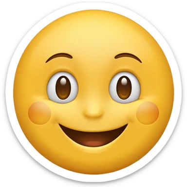 positive attitude emoji sticker