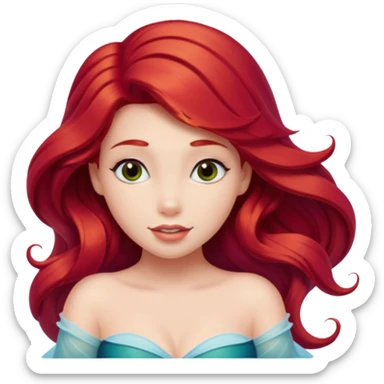 Ariel the little mermaid  sticker