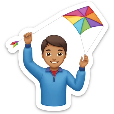 Kite Maker sticker
