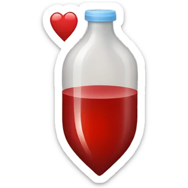 blood donation sticker