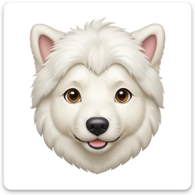 White pyrenees sticker