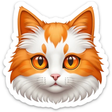 cat wit star eyes emoji sticker