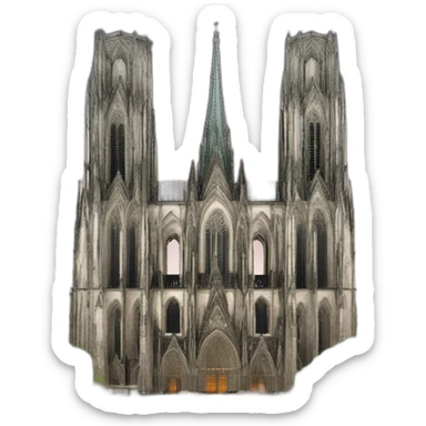 cologne-cathedral sticker