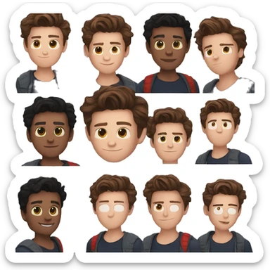 Tom Holland Peter Parker sticker