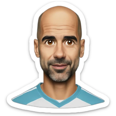 Pep Guardiola sticker