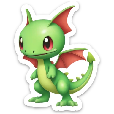 Full body shiny Flygon-grovyle sticker