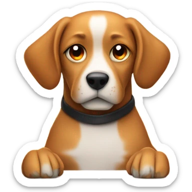 this is fine dog meme sticker