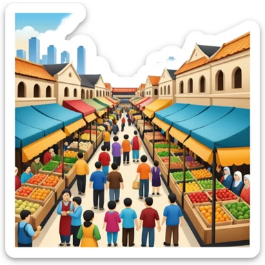 create me a 1920x1080 special market sticker