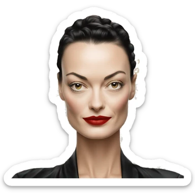 Shalom Harlow sticker