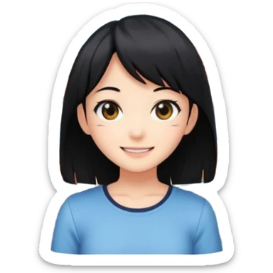 japanese anime store in modern style like in Akihabara with anime girl on a building sticker