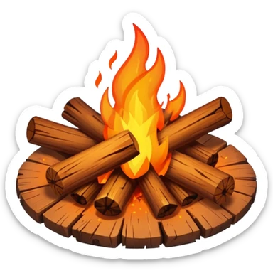 Campfire with sparks







































 sticker