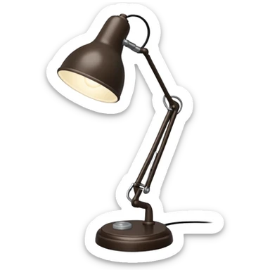 Luxo Jr. white lamp in Pixar sticker