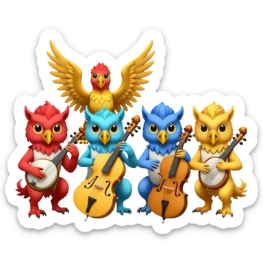 griffon as Musicians sticker