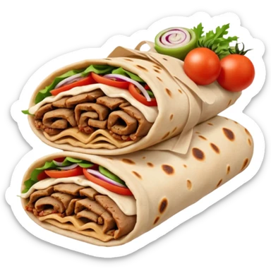 one shawarma sticker
