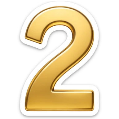 Create an emoji for squad number 2.
This is the best squad, with the most performance, power and knowledge

Make it like an iphone emoji
I want an emoji style to it sticker