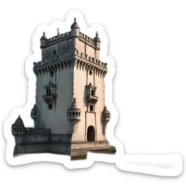 Torre de belem  sticker